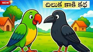 చిలుక కాకి కథ #telugustories #panchatantrastories #storytime #chandamamakathaluintelugu 