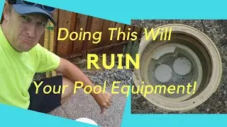 Don't Let Your Pool Tech Ruin Your Pool. Keep Corrosive Chlorine Tablets Out of Your Skimmer!