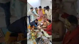 janeu sanskar 😍🌼 #shorts #feed #janeu #janeu_geet #janeusanskar #village #tranding #viralvideo #yt