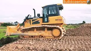 SHANTUi BULLDOZER DH17C3 Pro5 Wonderful Project LANDFILL with Perfectly Skillful Driver Pushing Soil