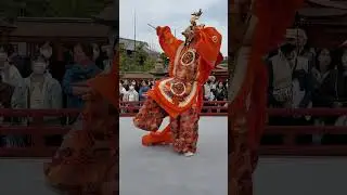 厳島神社　清盛神社祭　蘭陵王の舞２