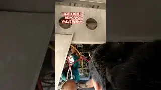 AIR VALVE RELAY REPAIR #dailyvlog #shortvideo #mechanic #trailer