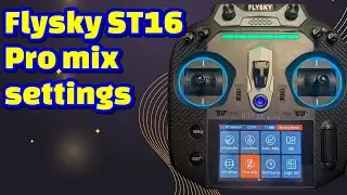 Flysky ST16 Pro mix 4ws settings