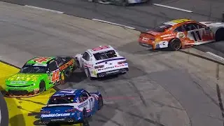 Big Crash in Turn 4 - IAA & Ritchie Bros. 250 at Martinsville Speedway - Part 4