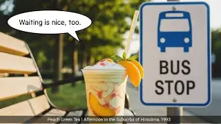 Chill Songs Vol.25 | Hiroshima Suburbs 🍑🚌 | Peach Green Tea Shake 1993