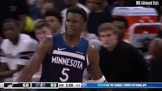 Career Game #381: Anthony Edwards Highlights vs UTA (04/13/2025)