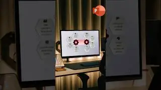How to Make Animated slide with Morph Transition in PowerPoint | #ppt #tech #shorts #presentation