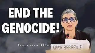 «Прекратите геноцид! Это не война!» — Франческа Альбанезе