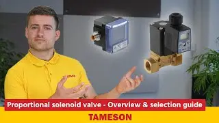 How does a proportional solenoid valve work? | Selection guide | Tameson