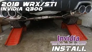 2018 WRX/STI: Invidia Q300 Exhaust Install