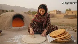 Traditional Bread Baking in an Afghan Village | Real Hazara Life🌱🧑&zwj;🍳