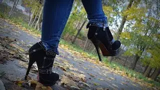 high heel boots