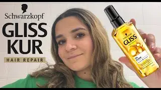 Gliss Kur Hair Oil Review! #productreview #unboxing #05