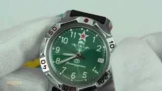 Обзор часов Восток Командирские ВДВ 811307 от MrTimes.ru 4K HD