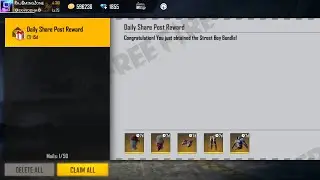 Street Boy Bundle & Green Poker Mp40 Redeem Code Free Fire | Free Fire Redeem Code Today