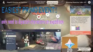 EXPEDITION EVENT IS BACK - Genshin Impact EASIEST FREE PRIMO EVENT