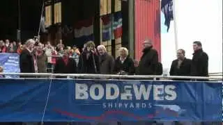 Launching / Tewaterlating Ms. Cecilia / Bodewes Shipyards
