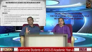 Online Induction Program Dept of Hindi