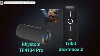 Rhystom TF4184 Pro vs Tribit Stormbox 2 - Perbandingan Suara Bluetooth Speaker Sound Battle