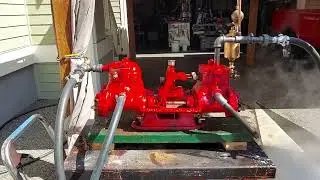 Gardener Boiler steam pump  Antique Like a Worthington pump off grid oiler Ross Bendixen