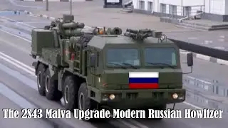 The 2S43 Malva Upgrade Modern Russian Howitzer