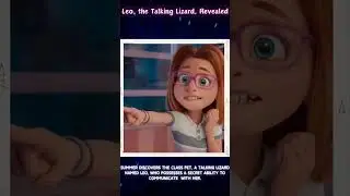 Leo, the Talking Lizard, Revealed From Leo 2023 #shortsvideo