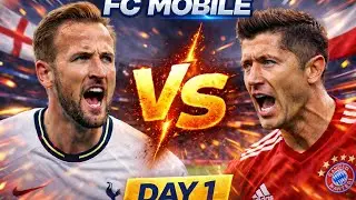 Harry Kane 🆚 Lewandowski 😱 | Day 1 FC Mobile |Journey Begins 