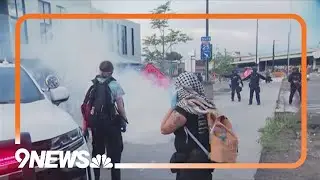 17 arrested during Denver protests over Trump's immigration policies