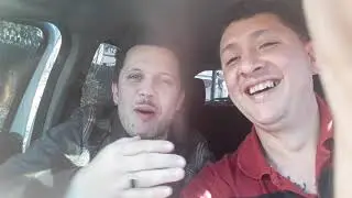 Dario lopilato y yo en Uber