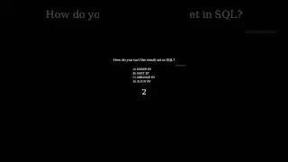 SQL Challenge 4: Sorting Data in SQL #sql #dataanalytics #datascience