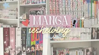 manga reshelving [relaxing , asmr]