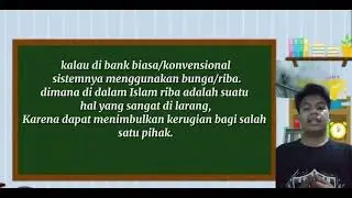 kenapa harus bank syari'ah
