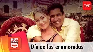¡Qué romántico! Rafa Araneda saluda a Marcela Vacareza en el Día del Amor | Muy buenos días
