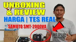 🔋 STAVOLT SAMOTO SERVO MOTOR SMT-2000VA ⚙️ Unboxing, Review, Harga & Tes Stabilizer Listrik Langsung