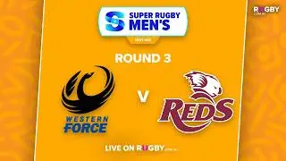 Western Force v QLD Reds | Round 3 | Super Rugby Next Gen 2026