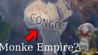 Monke Kingdom Goes Ape on the World! | HOI IV: Kaiserredux