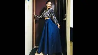 ANUSHKA SEN VS Dark Blue Dress Collection Vs Hot looks Vs Cute Looks
