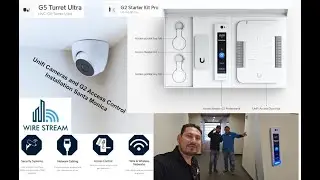 Unifi Access Control G2 and Unifi Cameras Installation