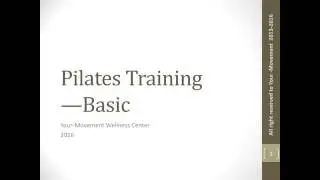 Basic Pilates: Introduction to the One Hundred