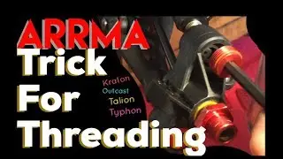 Arrma V4 V5 EXB Essentials - Tactic for Threading hub nuts