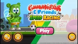 Gummy Bear and Friends Speed Racing Game Level 1-2-3 Gameplay For Kids Children and Toddlers