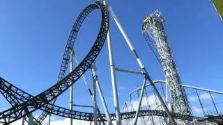 Verdens stejleste rutchebane Takabisha - Fuji-Q Highland, Japan - Backpackerlivet.dk
