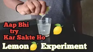 MIXING Lemon + Baking Soda in Water | Soda Experimens || science experiments || Member Zone