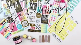 January Giveaway!: Planner Stickers, Dashboards, Washi, and More!