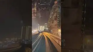 Dubai metro front view 🚇