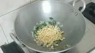 Sweet corn Bread Chaat