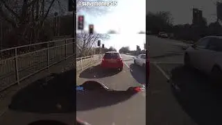 Biker Rear Ended by Distracted Driver