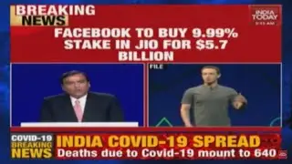 Facebook To Buy 9.99% Stake In Reliance JIO For $5.7 billion; Mark Zuckerberg Thanks Mukesh Ambani
