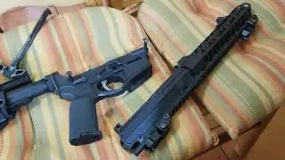 Spike's Tactical ST9G AR9 Magazine Catch Modification