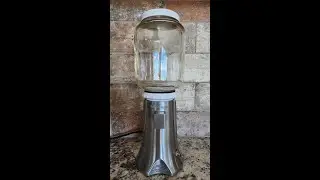 How to set the grind on a KitchenAid coffee mill Model A-9
